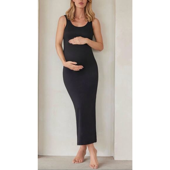 BUMPSUIT Dresses & Skirts - BUMPSUIT Black Scoop Neck Tank Maxi Dress Size Medium